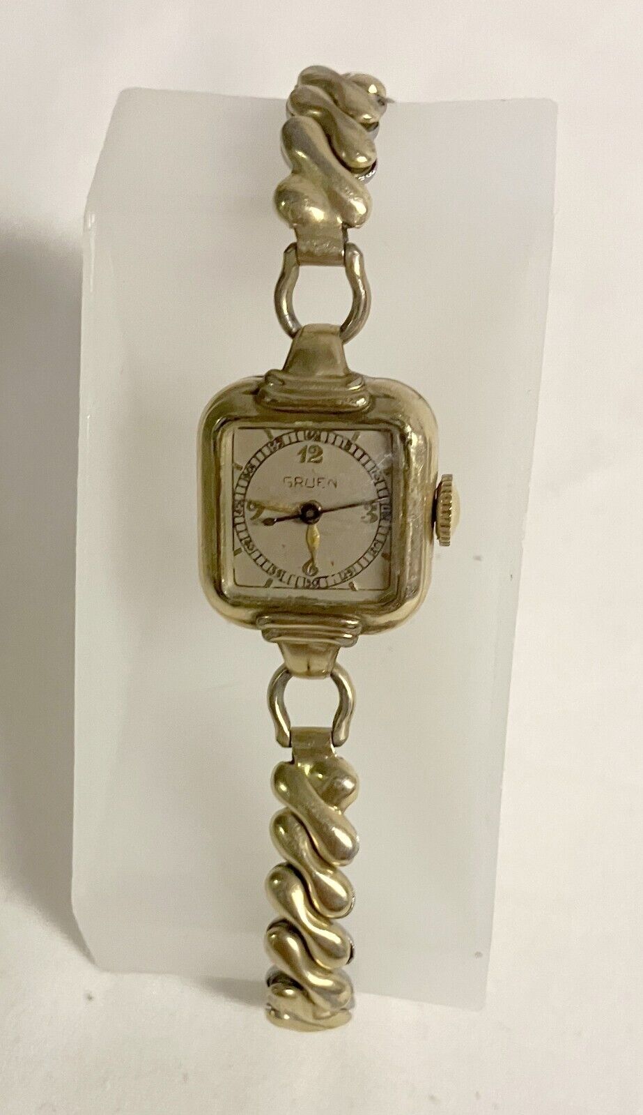 Antique Ladies Gruen Early 1900's Stretch Band Watch Estate Sale!