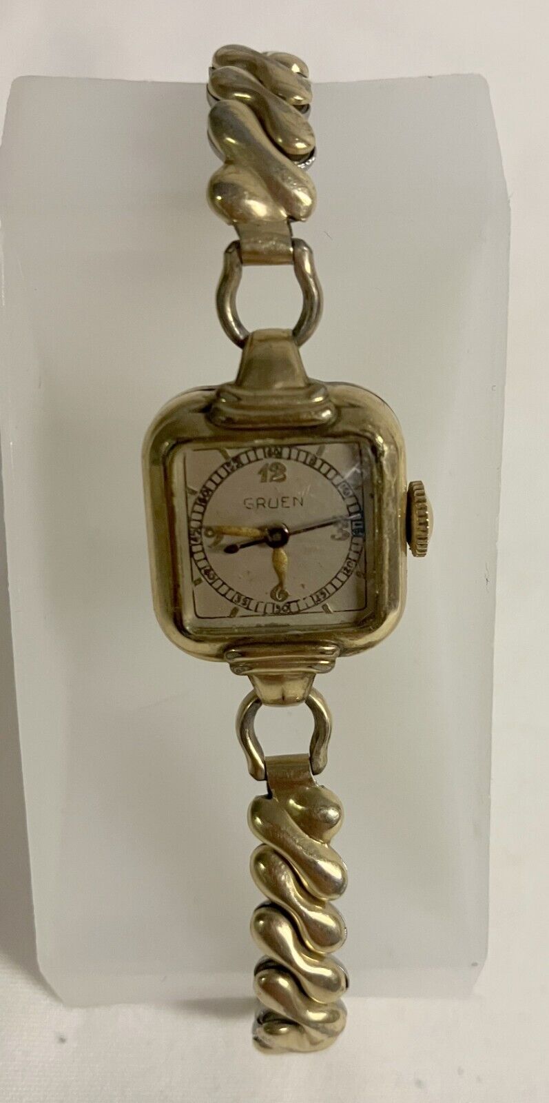 Antique Ladies Gruen Early 1900's Stretch Band Watch Estate Sale!