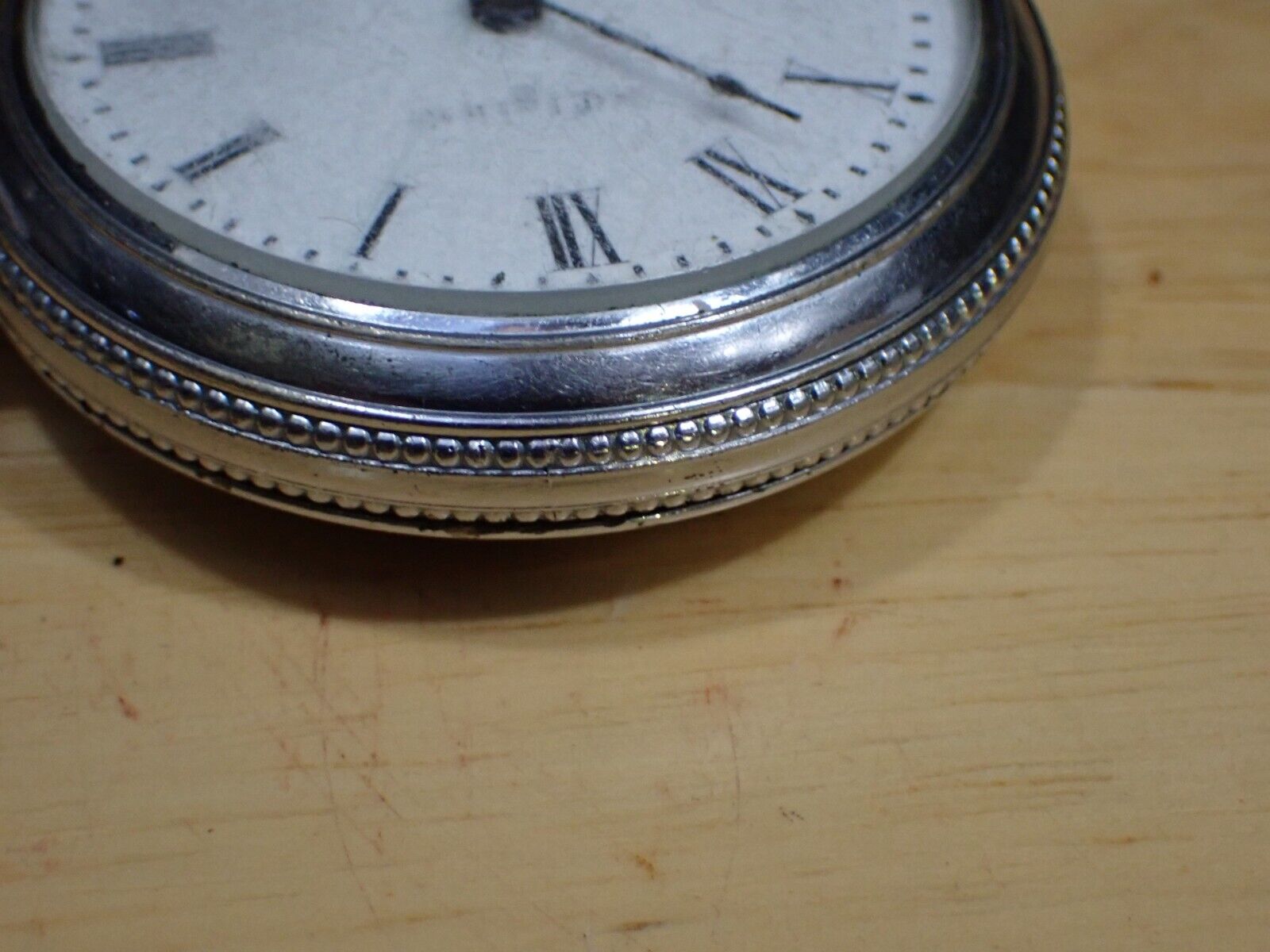 1900 Elgin 15 Jewel Manual Wind 217 Pocket Watch runs face down 18s Spartan Case