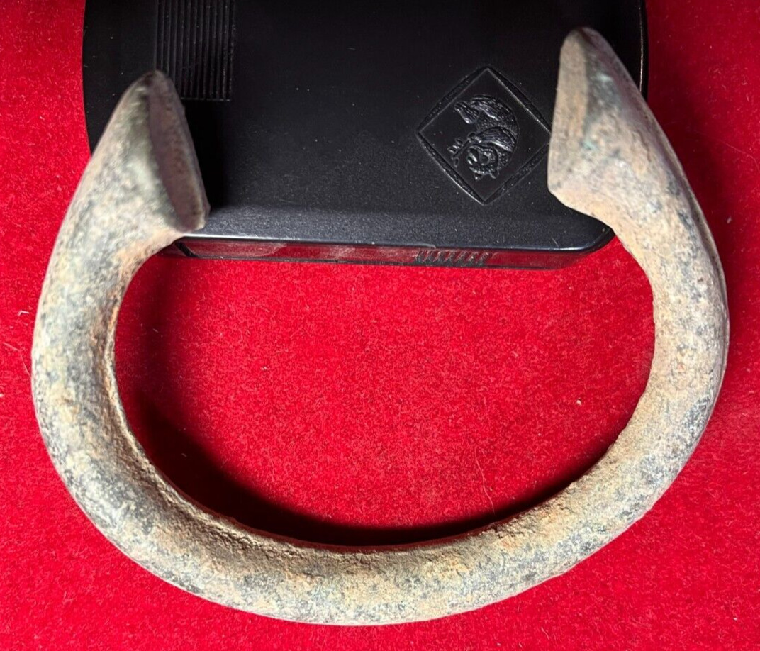 N75 Bronze Manilla Slave Money Bracelet - used in West Africa 1500's to 1800's