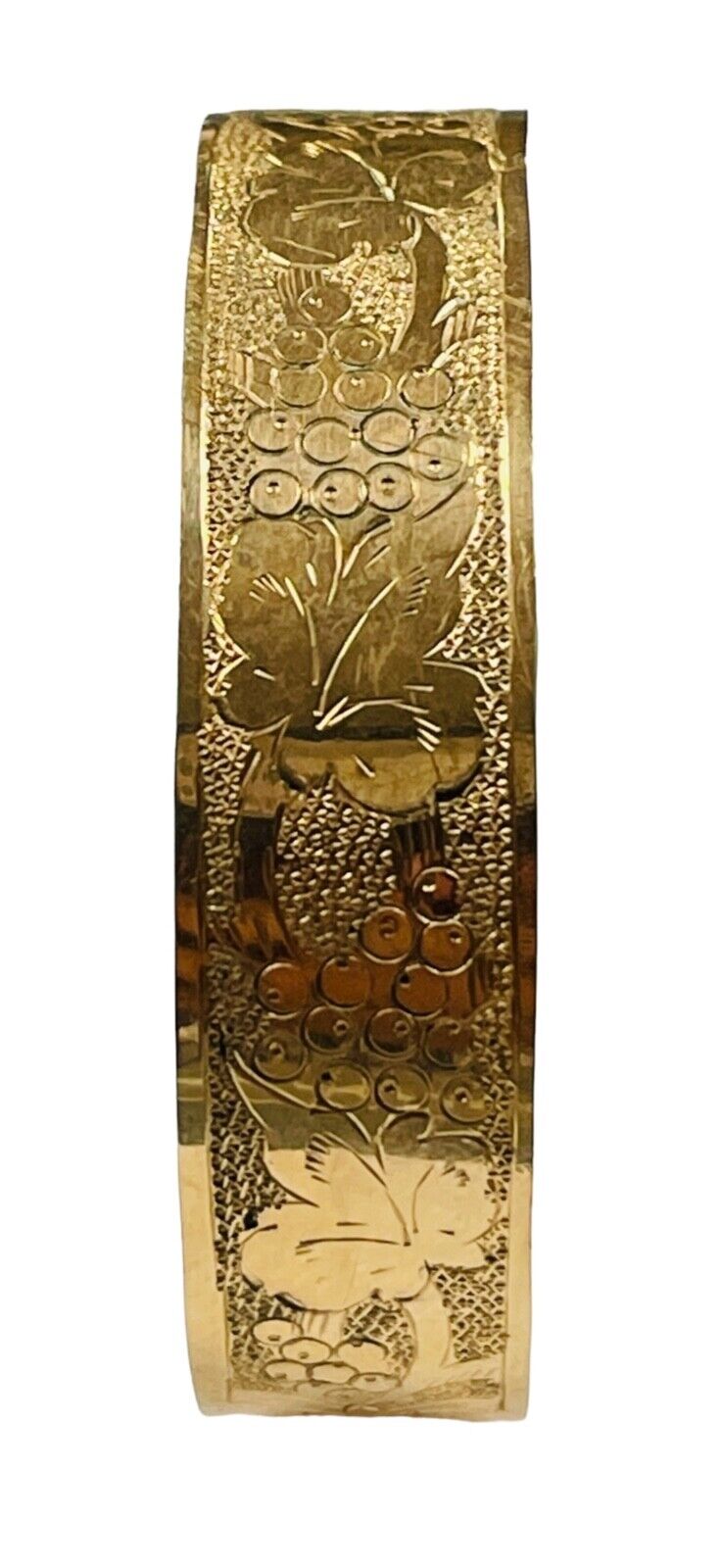 Pair Victorian 1800's Gold Filled Garnet Seed Pearl Cuff Bracelets Locking Clasp