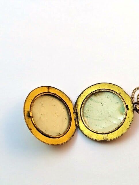 Vintage Locket Necklace, 1900's, Vintage Jewelry