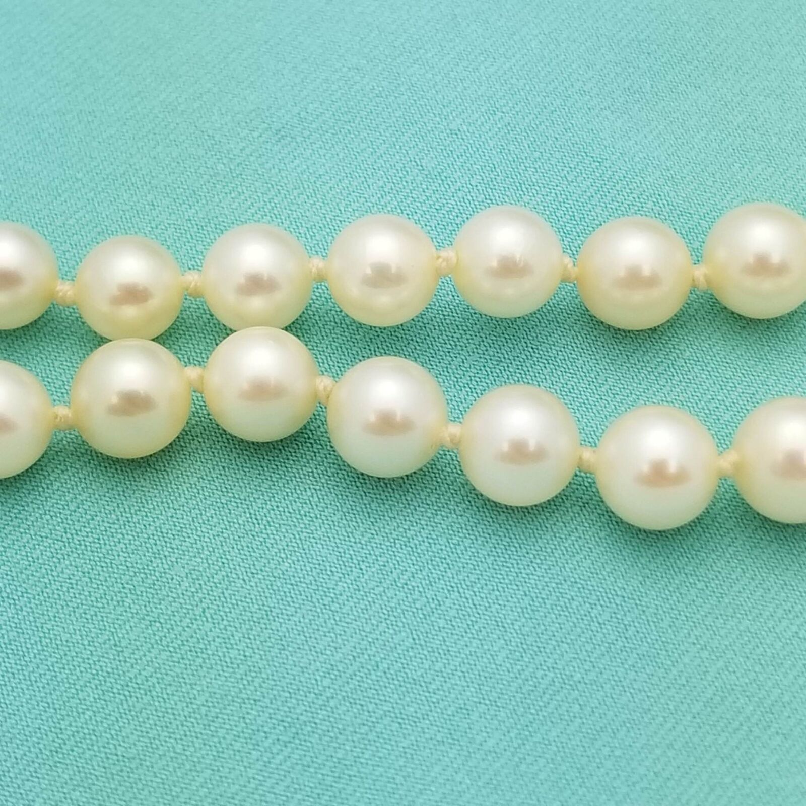 Victorian Graduated Akoya Pearl Single-Strand Necklace-1900s-Natural-20.5''