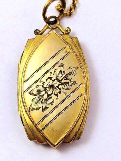 Vintage Locket Necklace, 1900's, Vintage Jewelry