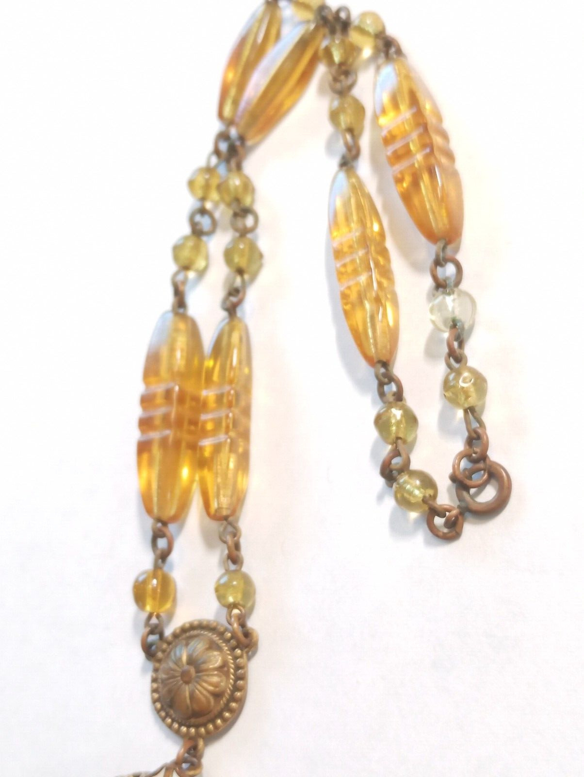 Victorian 1800's Necklace pendant/necklace -high society with enamel-