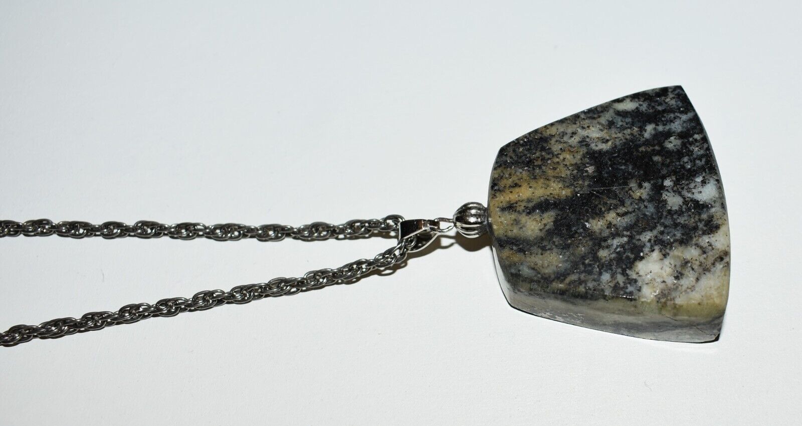 Gold Silver Ore Pendant Necklace 1800s Ore Knob Copper Mine N.C. Handmade Art
