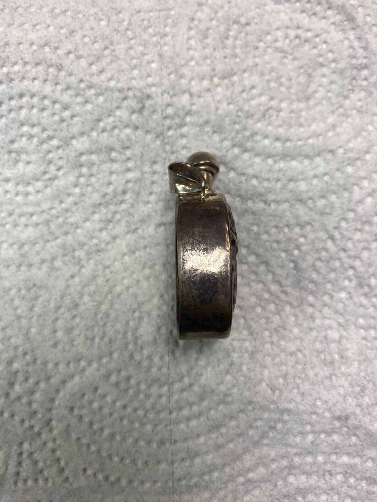 Vintage Perfume Pendant Silver Early 1800's