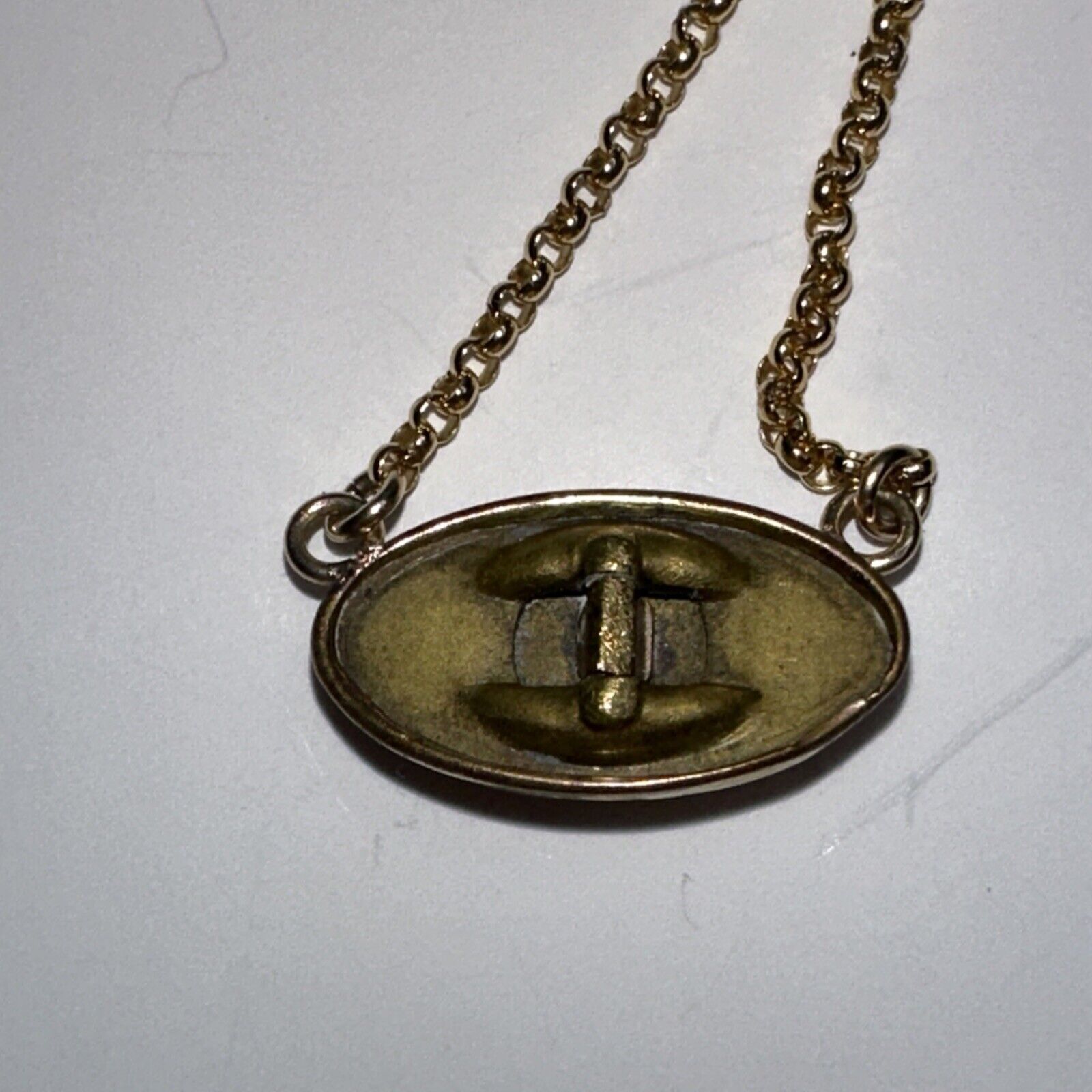 Jeanne Victorian Pendant Necklace 1/20 14k gf mens cufflink 1800s rose yellow