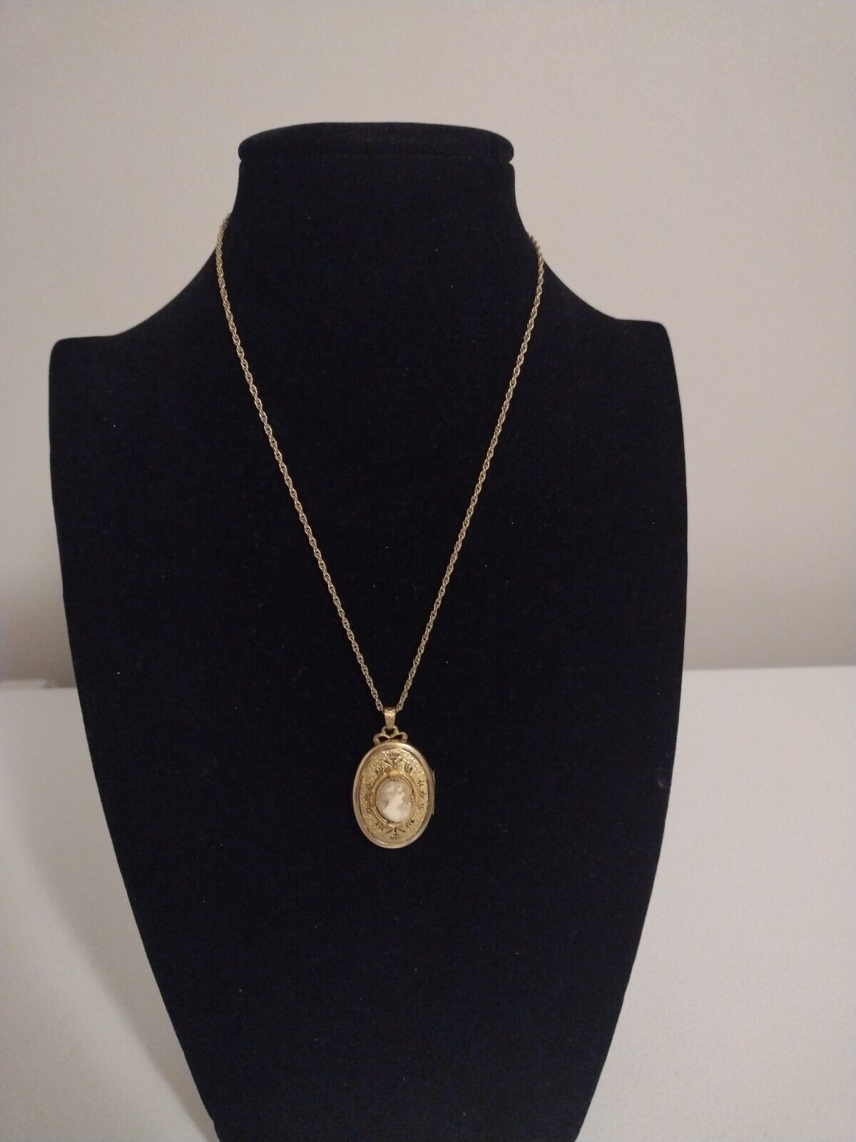 Antique Cameo Necklace Walter E. Hayward Co 1800s