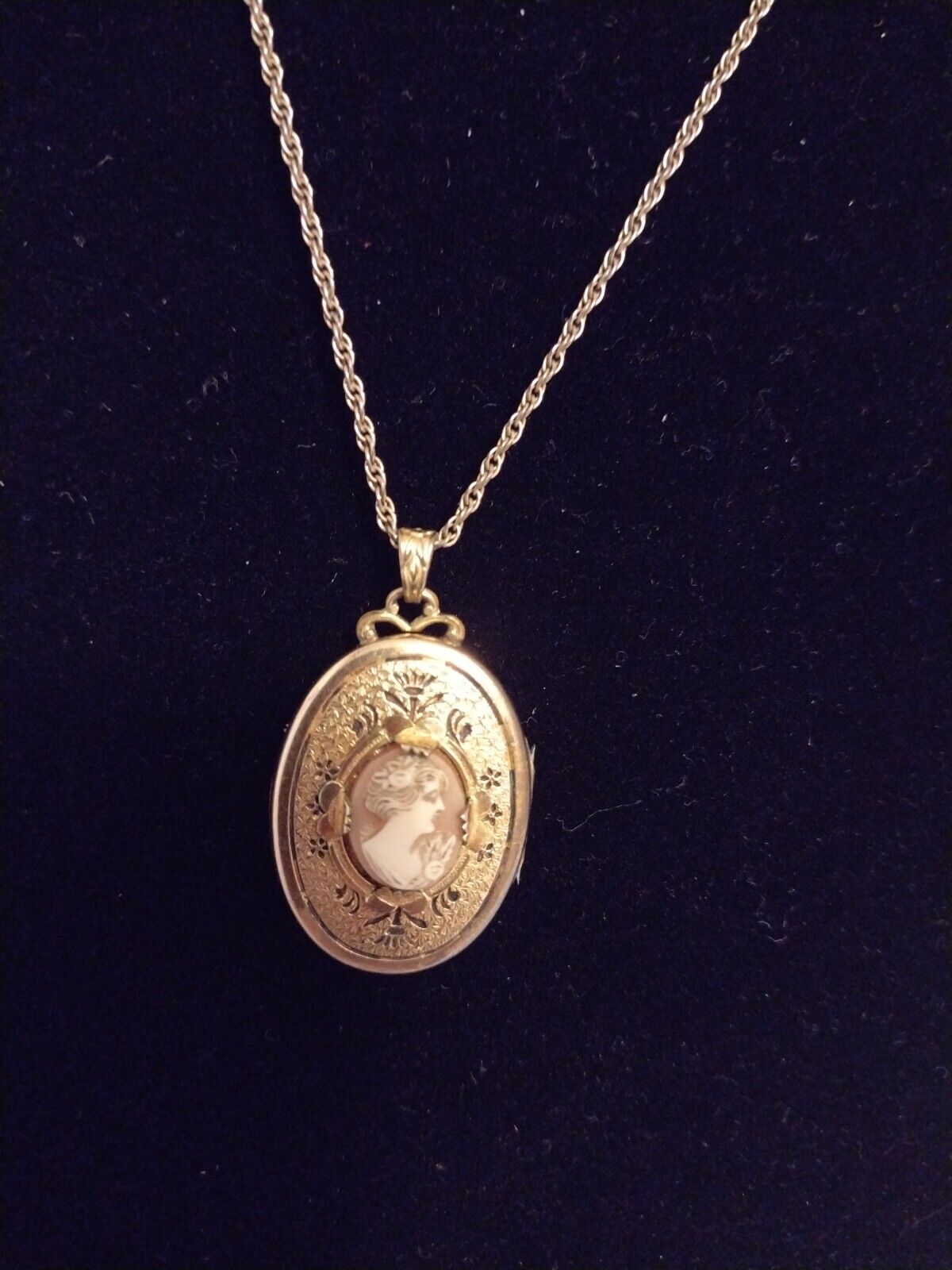 Antique Cameo Necklace Walter E. Hayward Co 1800s