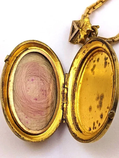 Victorian Locket, 1800's, Vintage Jewelry
