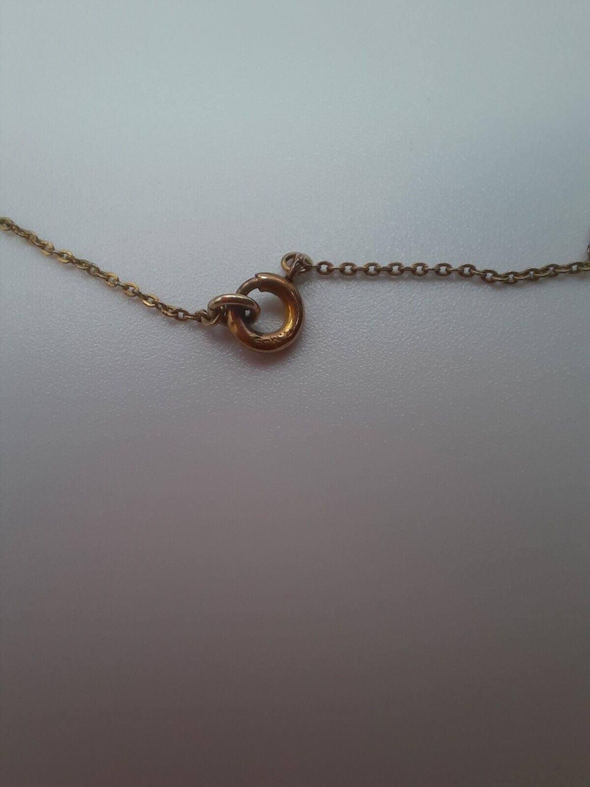 Delicate 1800s GF Batwing Necklace With Pigeon Blood Ruby