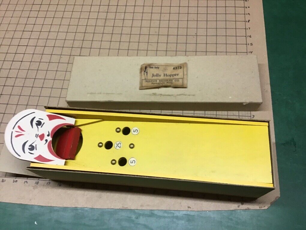 early 1900's Original - JOLLY HOPPER by Milton Bradley in box, UNUSED, MINT 