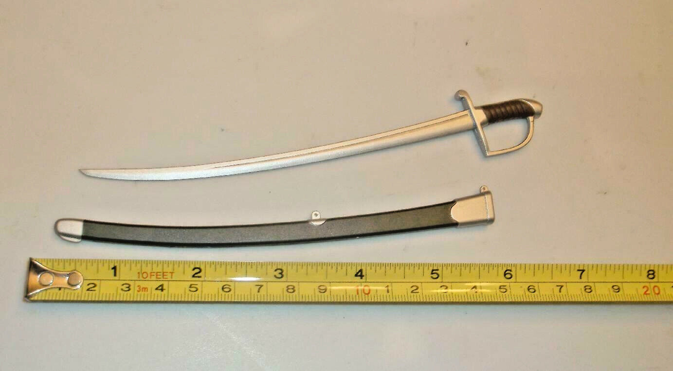 1/6 12" Action Figure 1700/1800's Officer Sword with Scabbard loose