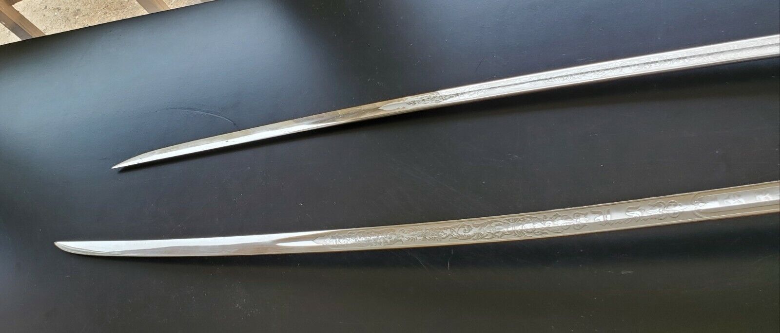 Two Rare and Historic Named Presentation Swords, 1 Hortsmann and 1 Springfield 