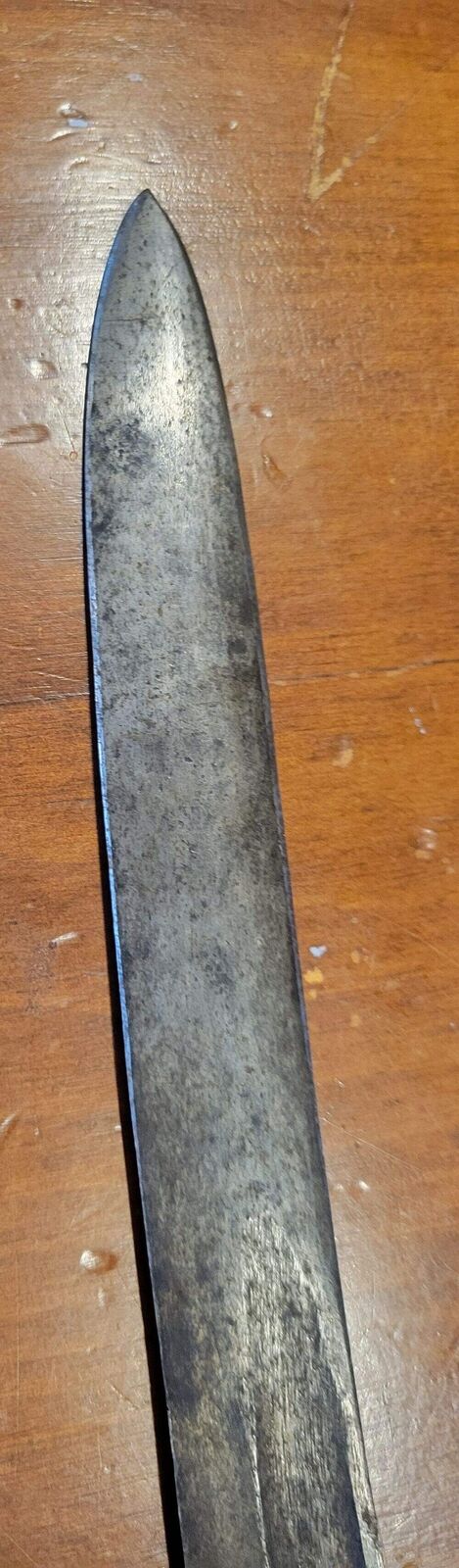 1800's Fraternal Ceremonial SWORD Embossed Brass Metal Handle