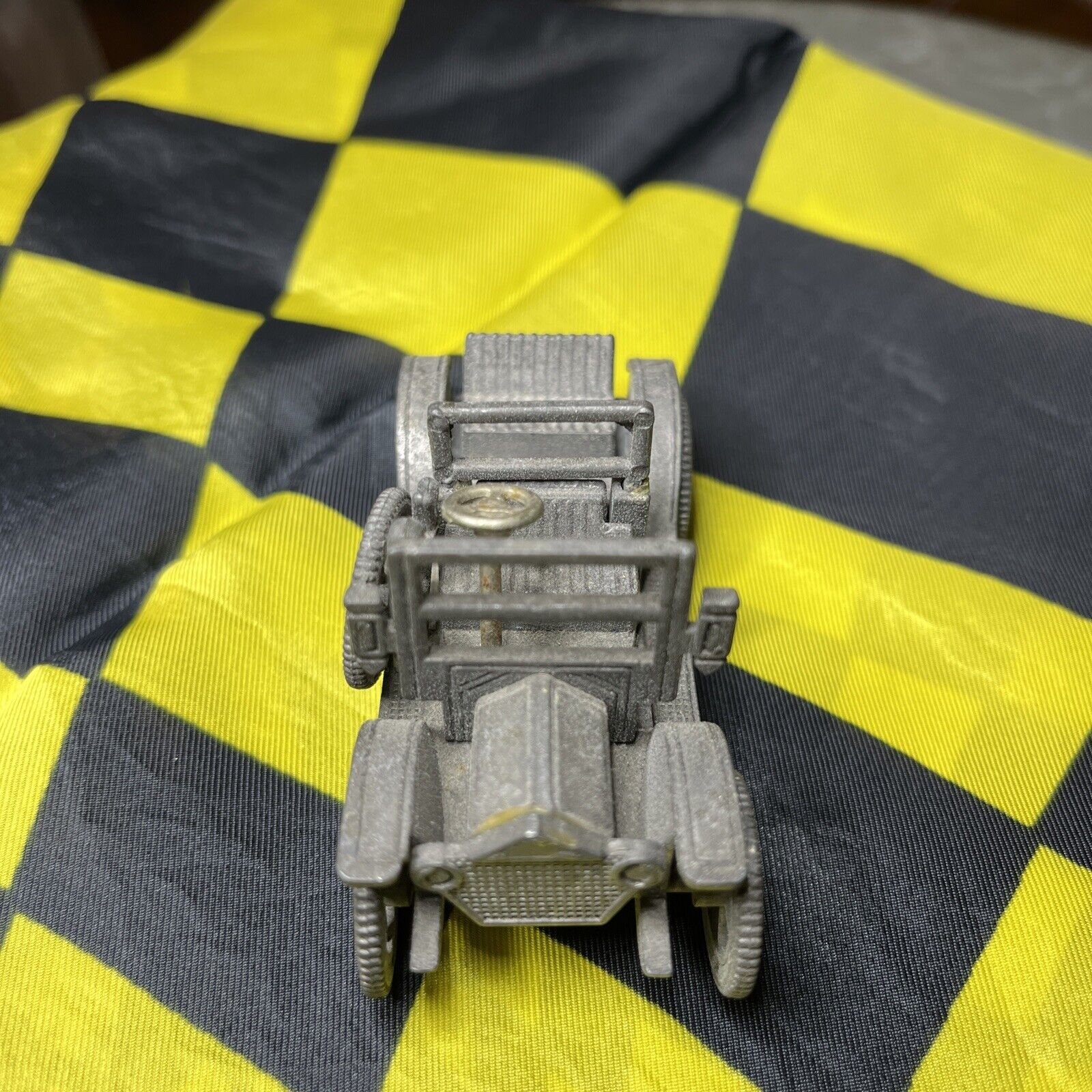 Vintage Pewter Toy Car 1900’s  3.25 X  1.5 In  inches