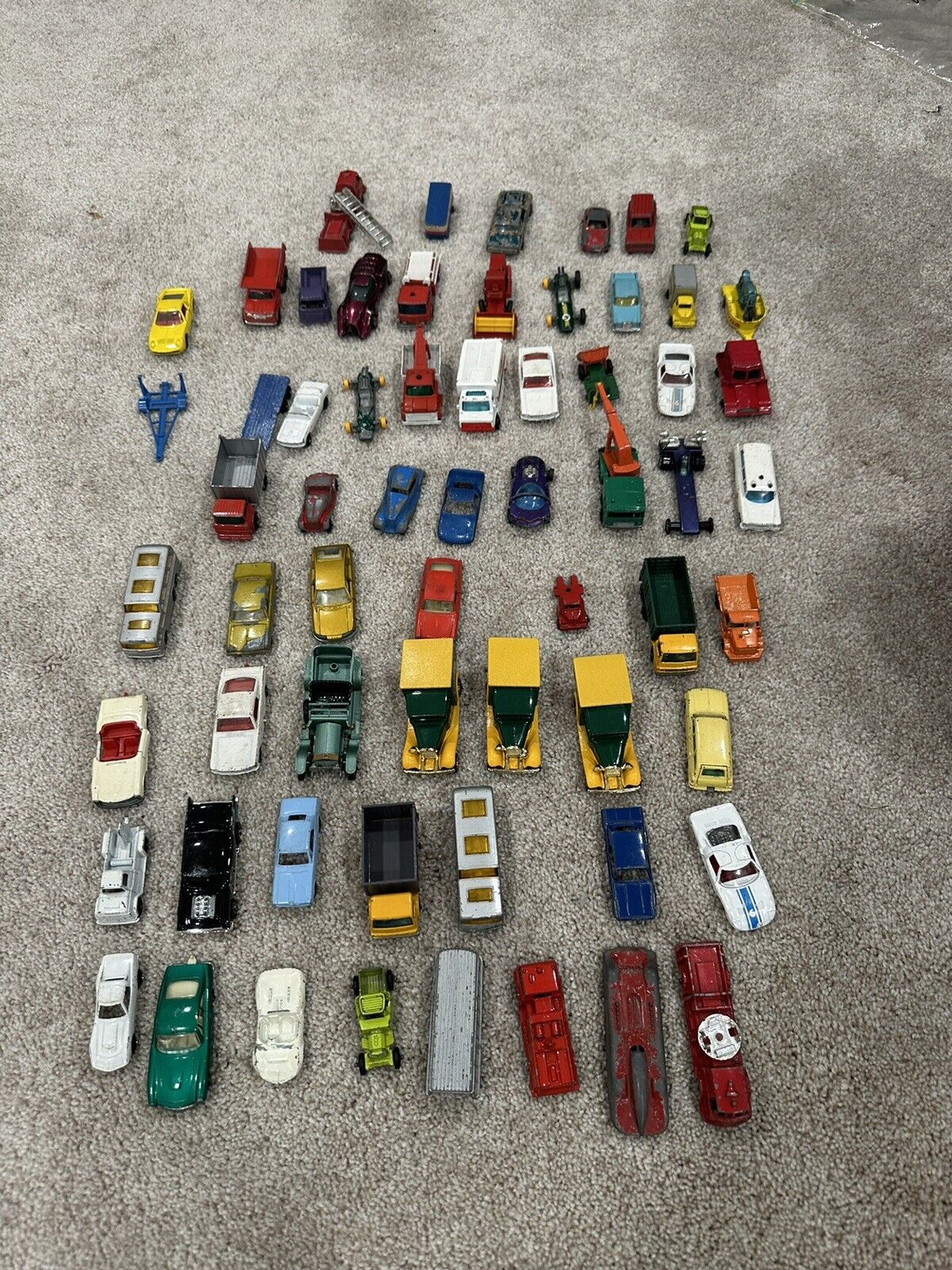 1900's matchbox cars collection