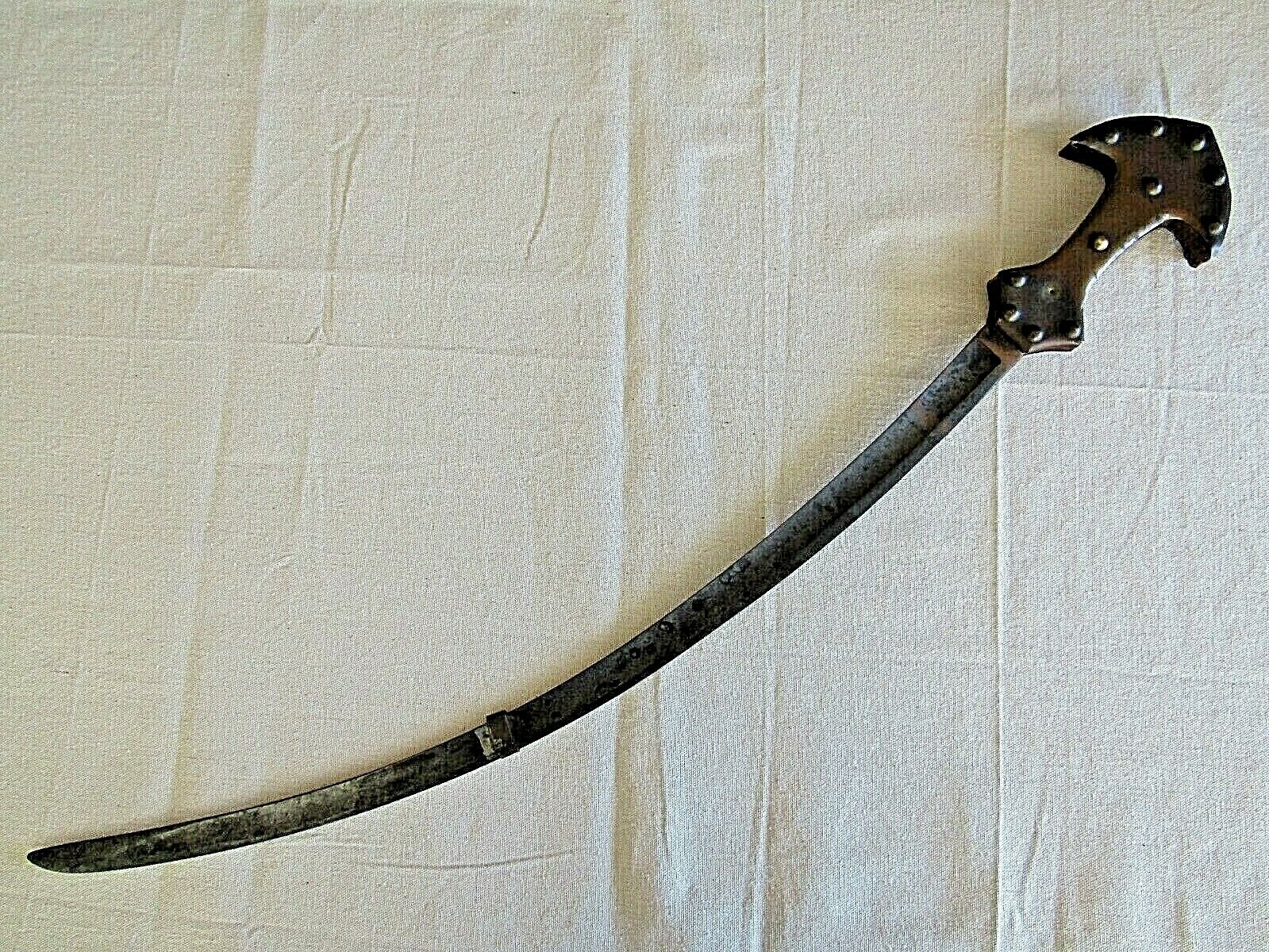 Unidentified Antique Sword, worn Maker's Marks !