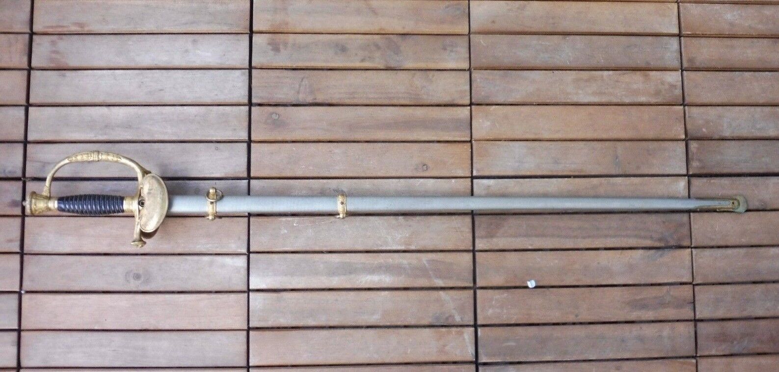 AMERICAN 19TH C  SWORD WITH SCABBARD