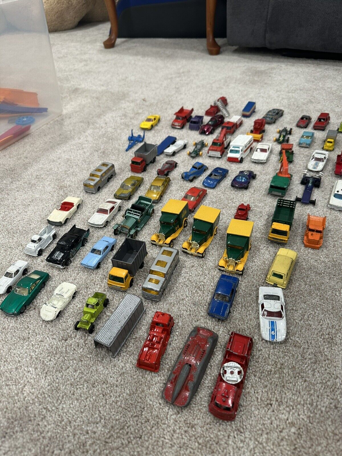 1900's matchbox cars collection