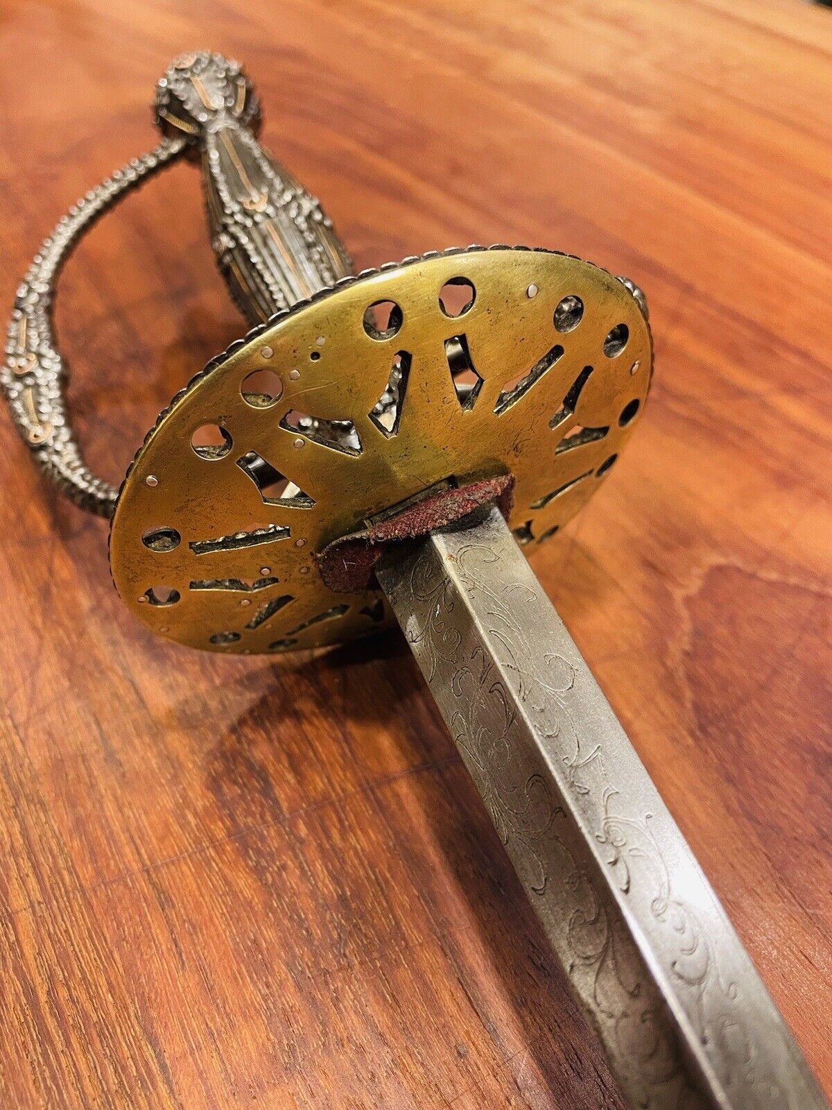 Spectacular Antique Small / Court Sword - 18th Century