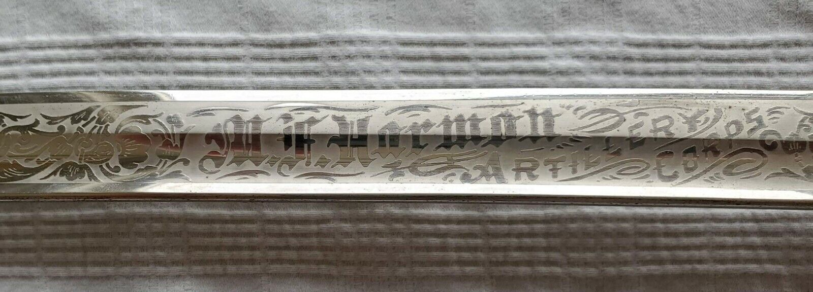 Two Rare and Historic Named Presentation Swords, 1 Hortsmann and 1 Springfield 