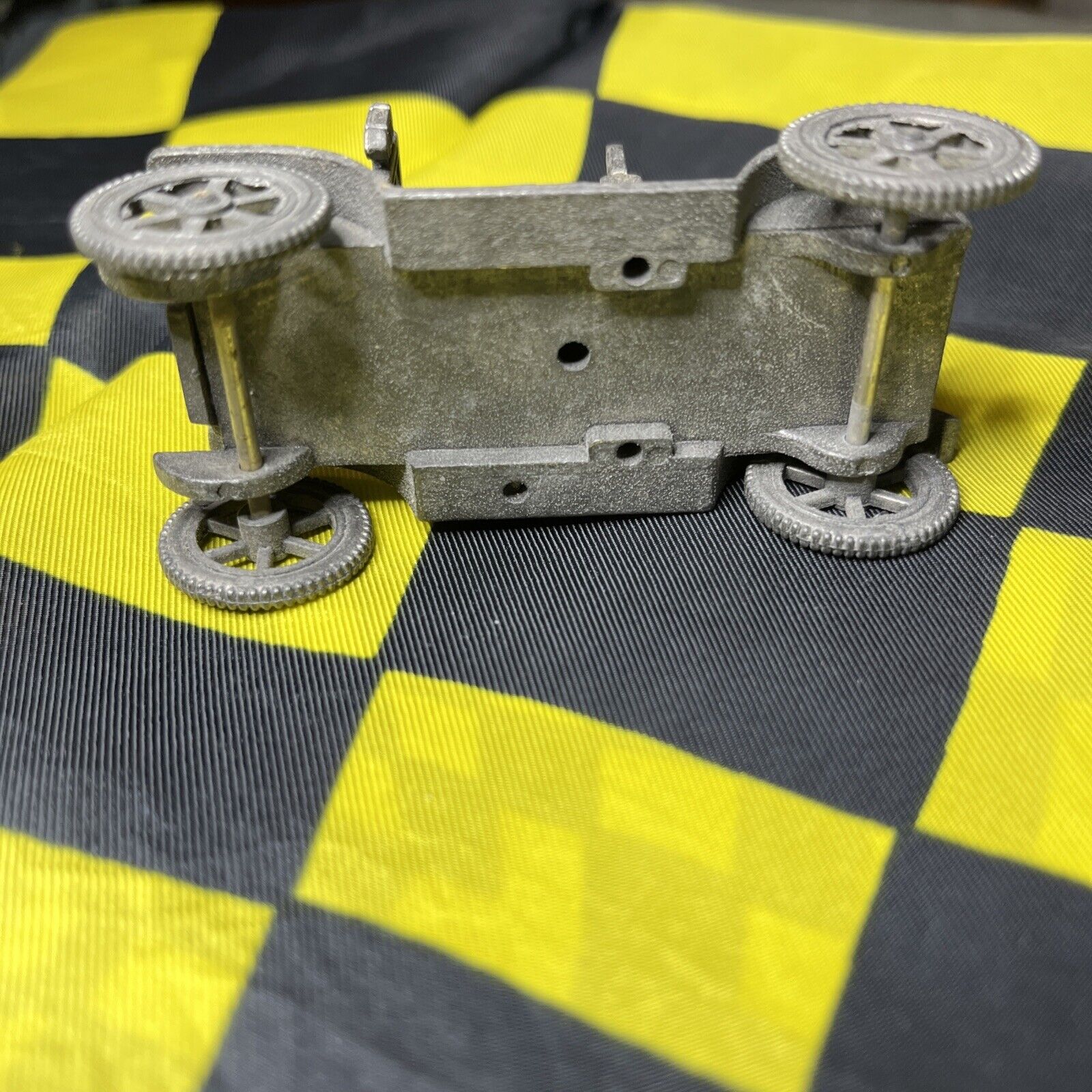 Vintage Pewter Toy Car 1900’s  3.25 X  1.5 In  inches