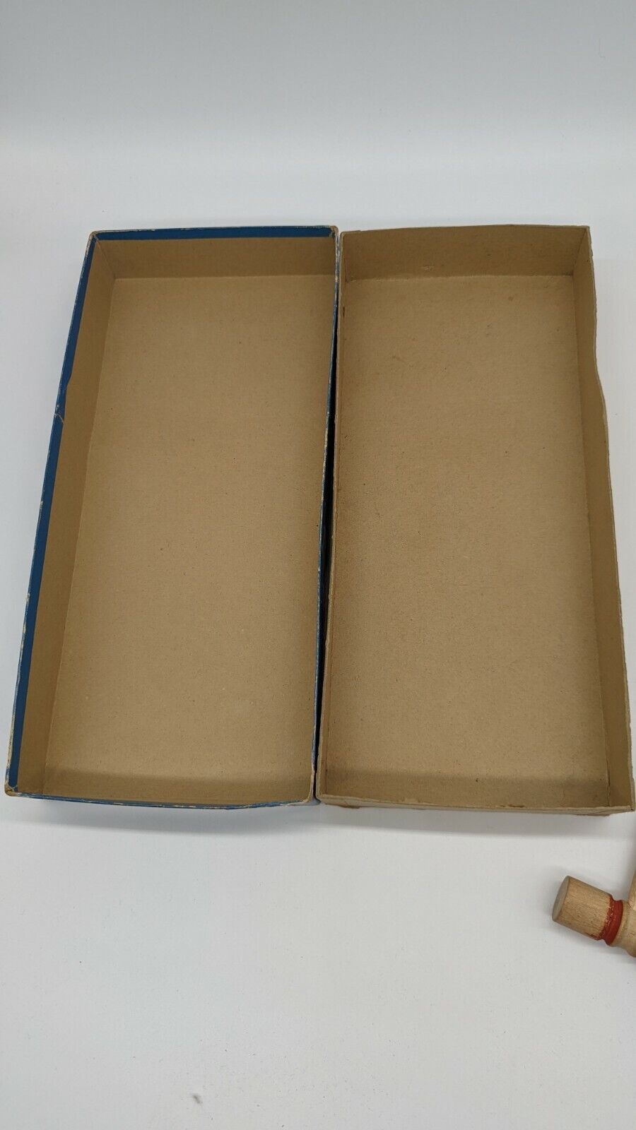 Antique Table Croquet Tabletop 4333 complete wood early 1900s cardboard box 