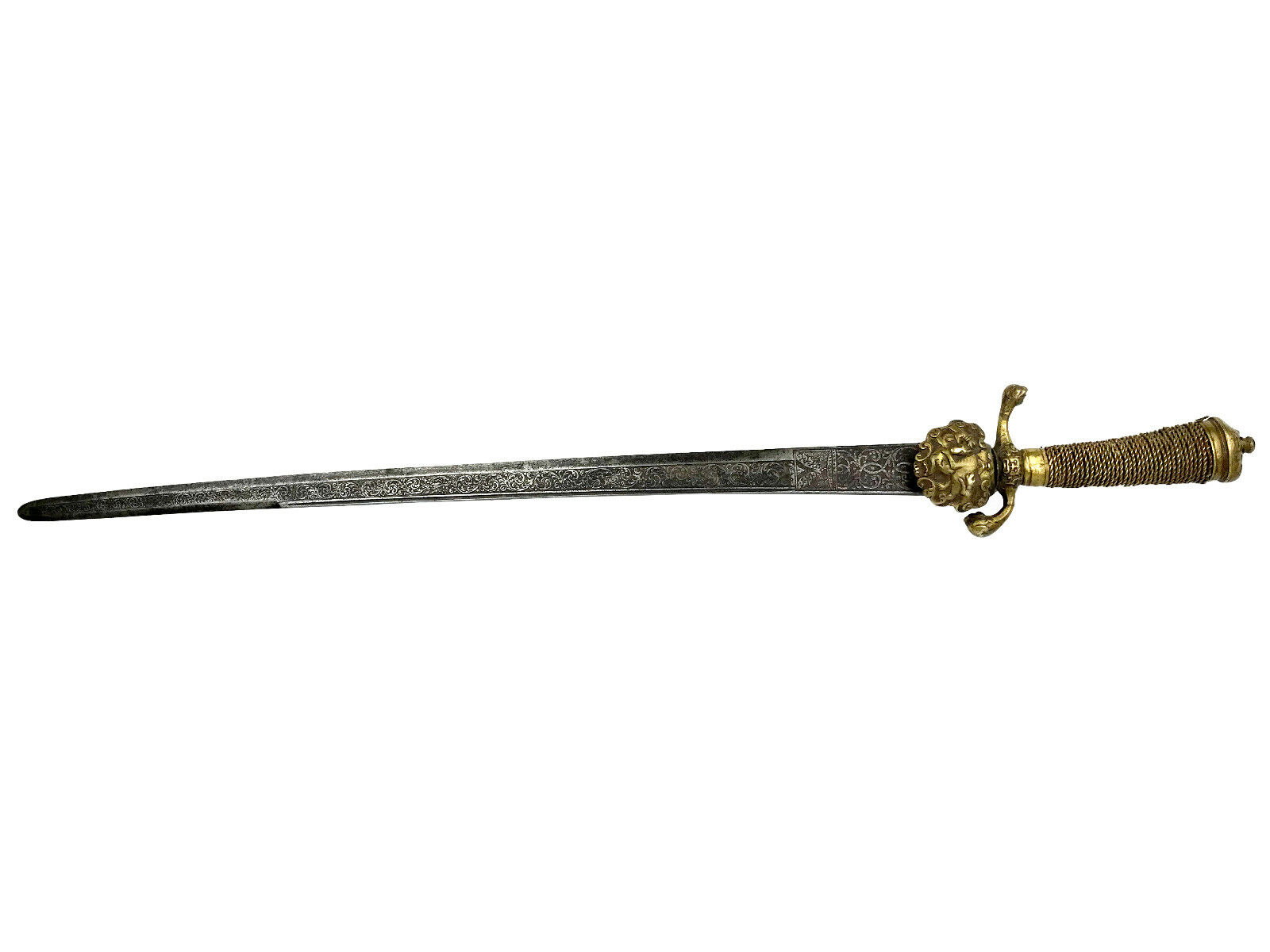 Rare 18th Century European Hunting Sword