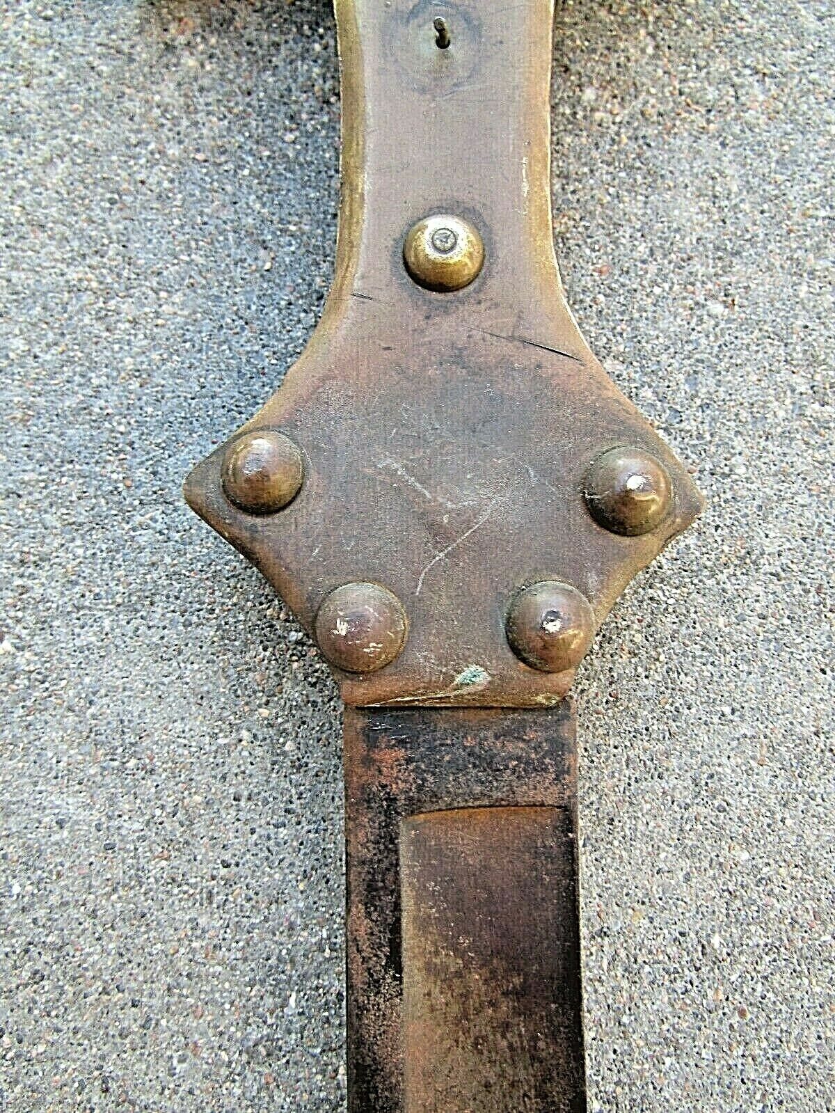 Unidentified Antique Sword, worn Maker's Marks !