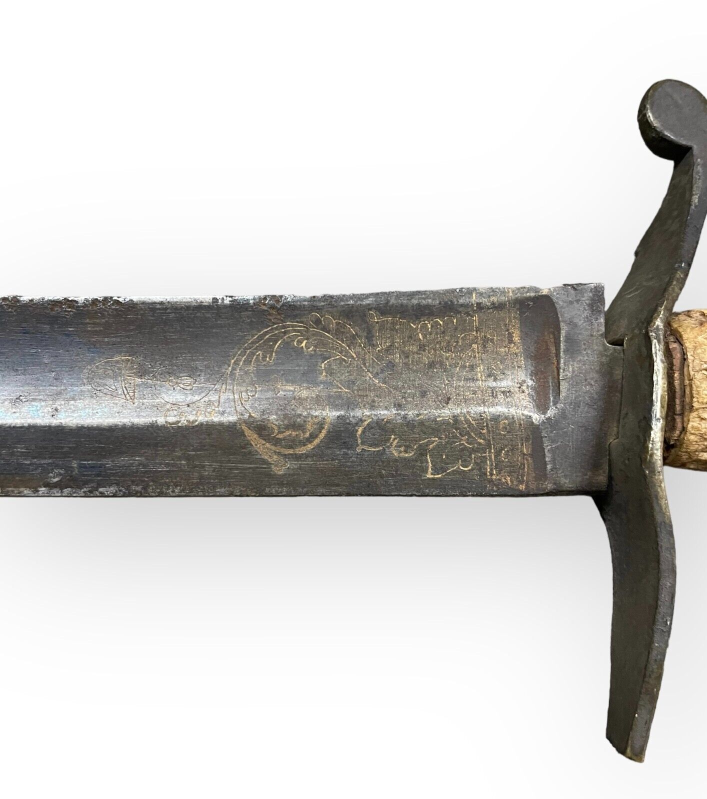 US Eagle Head Sword Late 18th Early 19th Century Blade Length 27 1/2" Long