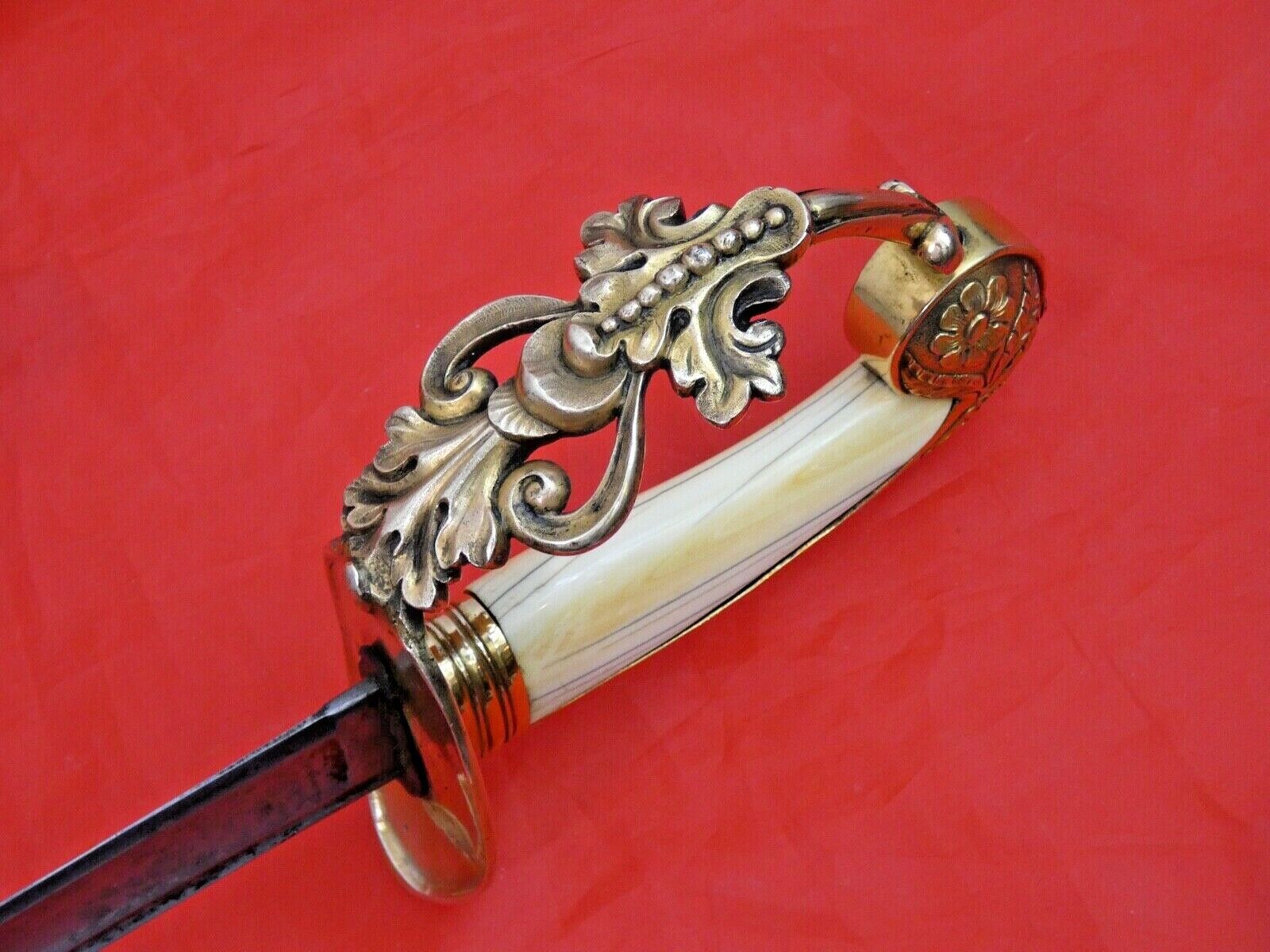 ULTRA HIGH GRADE ANTIQUE AMERICAN PRESENTATION SWORD 1852 Before Civil War Blade