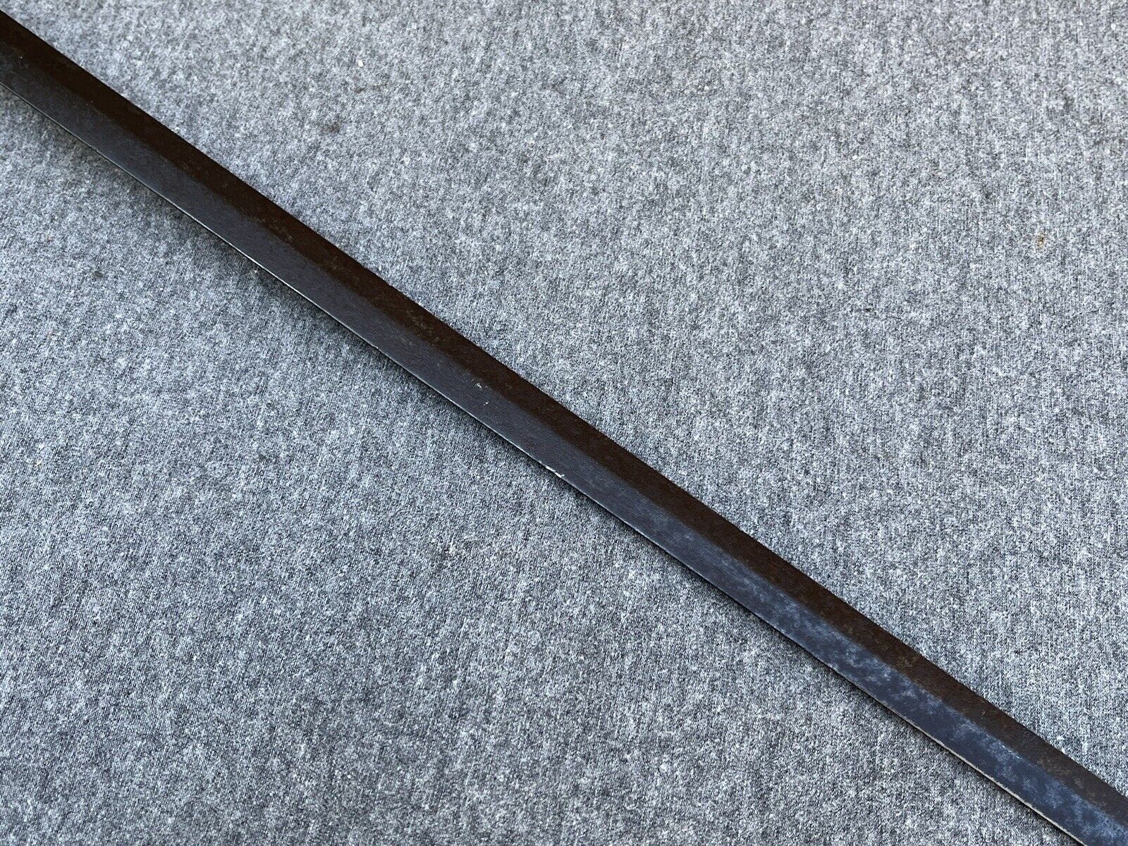 Circa 1800s Knight Head Pommel Militia Sword w/ Metal Scabbard