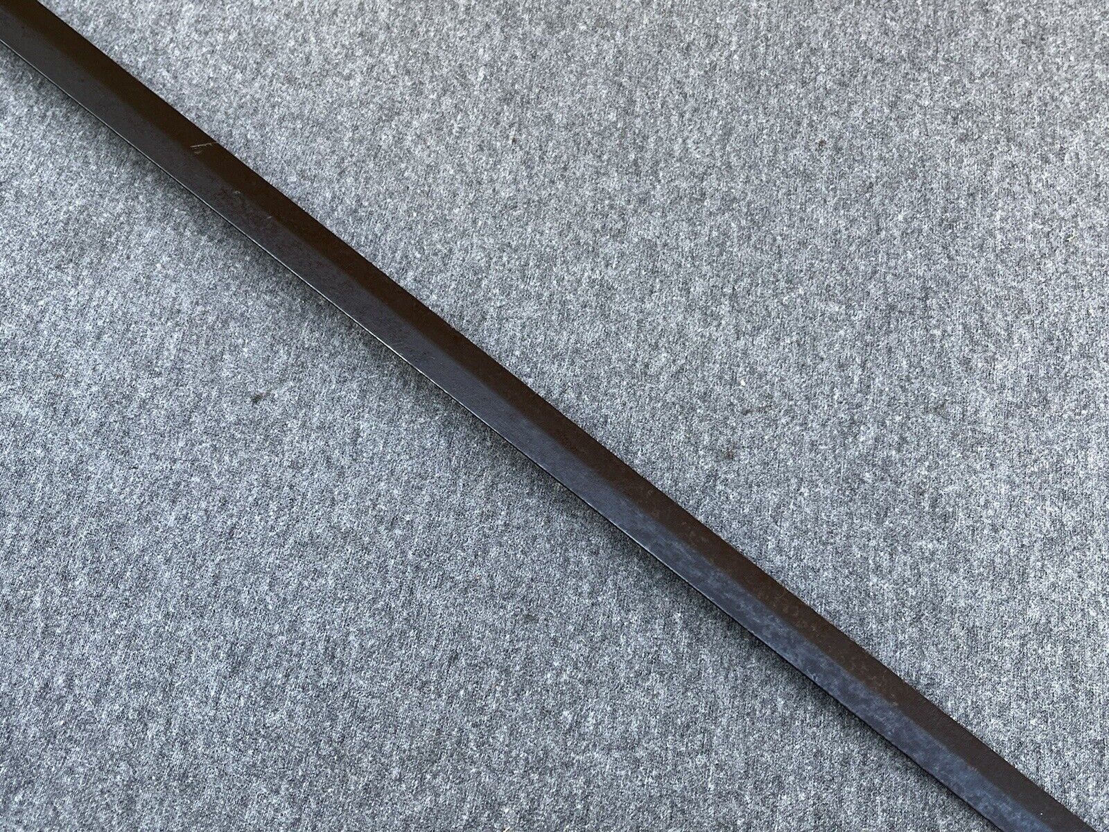 Circa 1800s Knight Head Pommel Militia Sword w/ Metal Scabbard