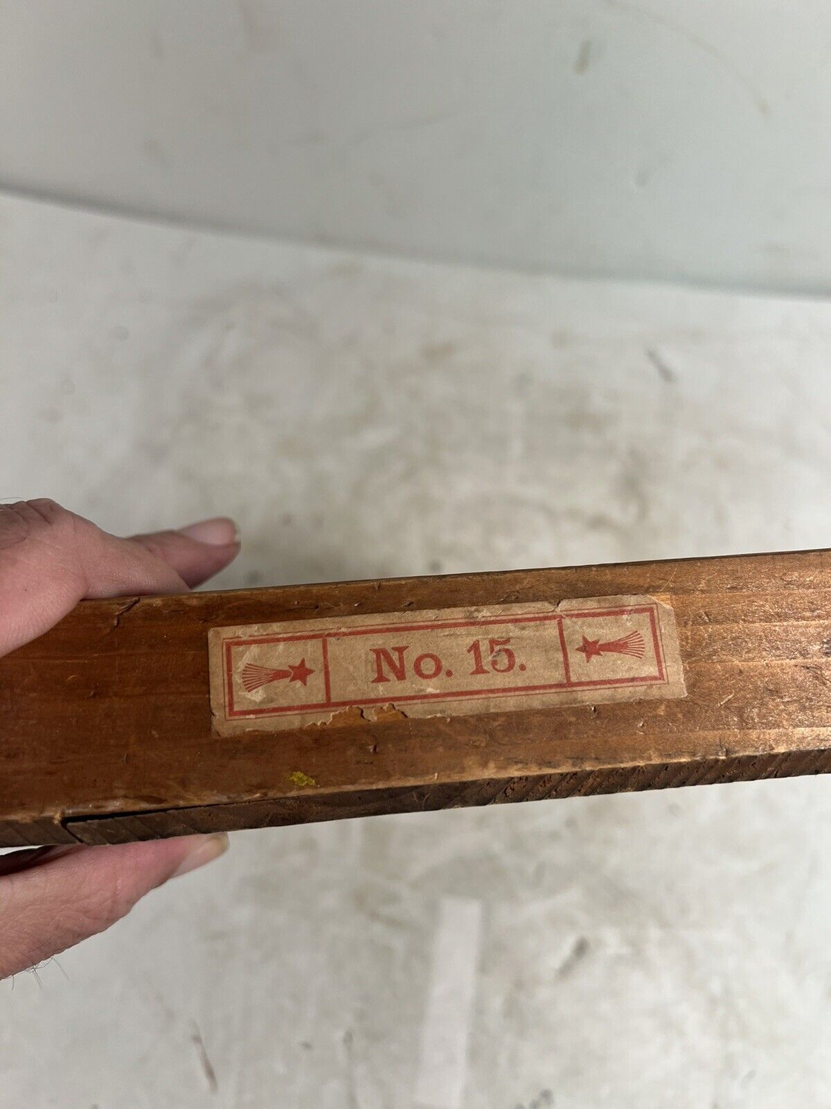 Antique 1900 Richter’s Comet Blocks With Iron Construction RARE