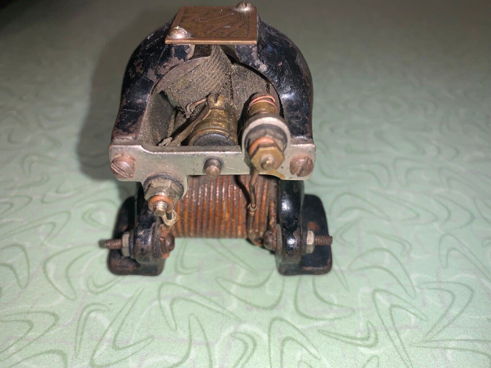 Early 1900  Antique Minature Electric AJAX  MOTOR for TOYS OR FAN - Exc. Cond