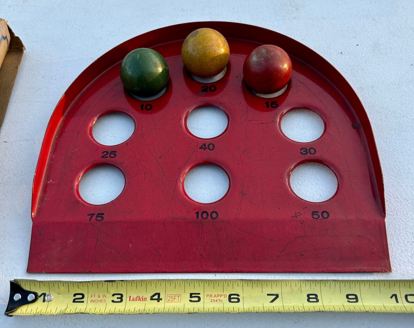 Early 1900's Era Antique American Roll Game In The Original Box