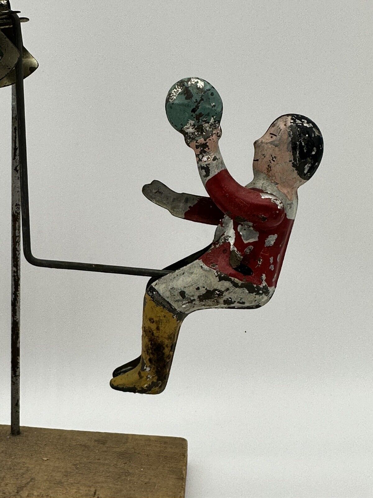 Gibbs Toys Early 1900's Children on a See-Saw - Tin Toy