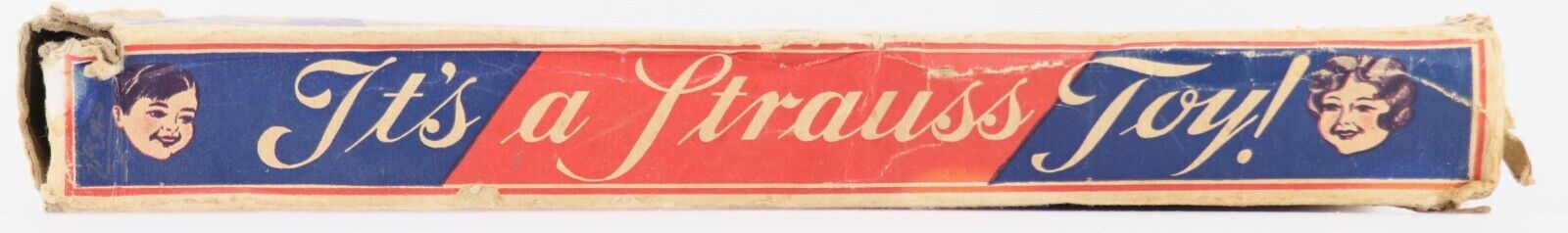 Strauss Skill Basket Ball Mechanical Toy Company  -  early 1900's