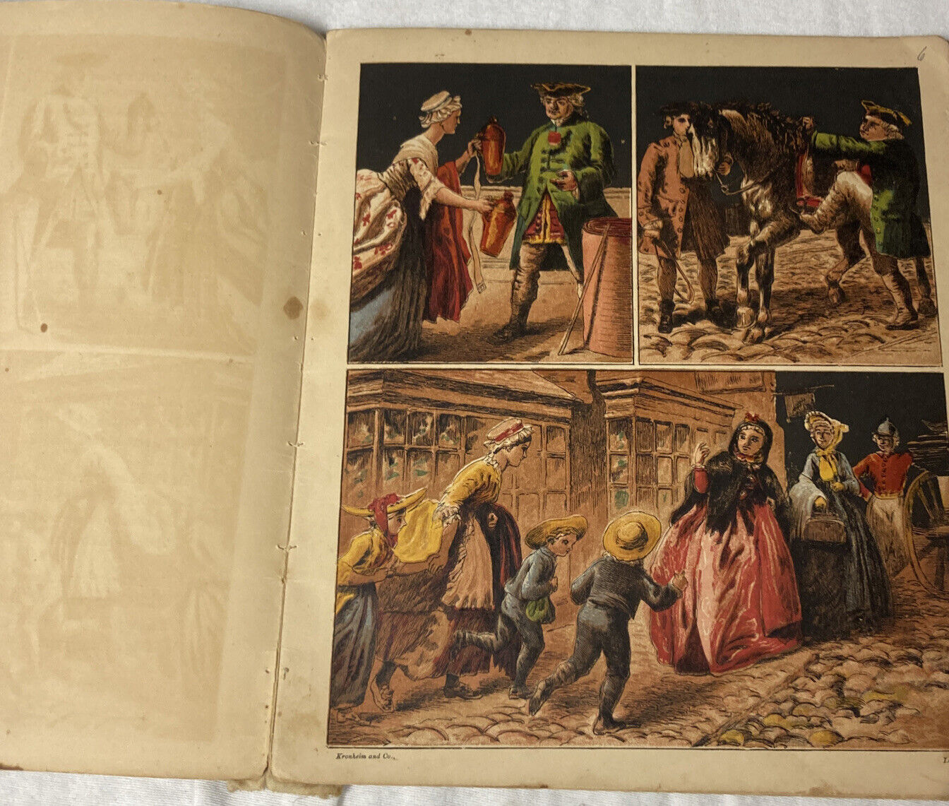Kronheim and Co / Aunt Louisa's London Toy Books “John Gilpin” Rare 1800s era PB