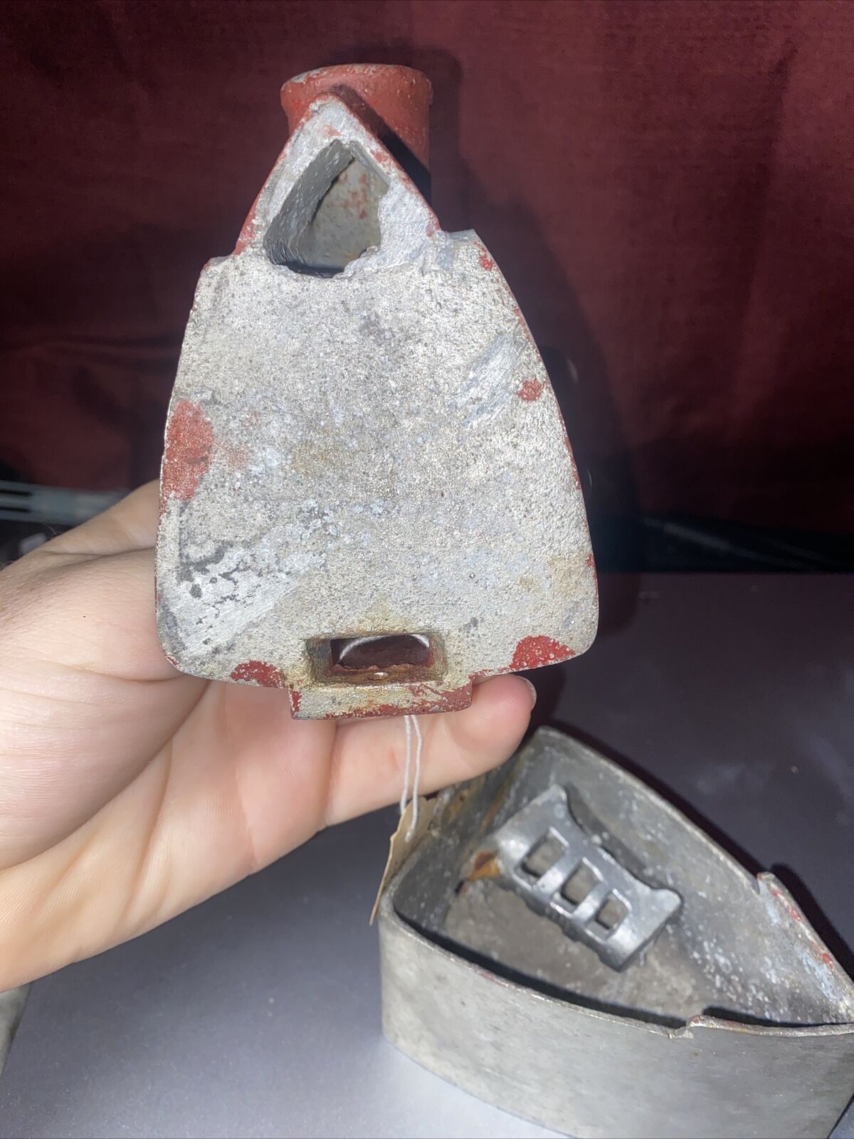 1800’s Children’s Toy Iron,Original Patina And Great Shape