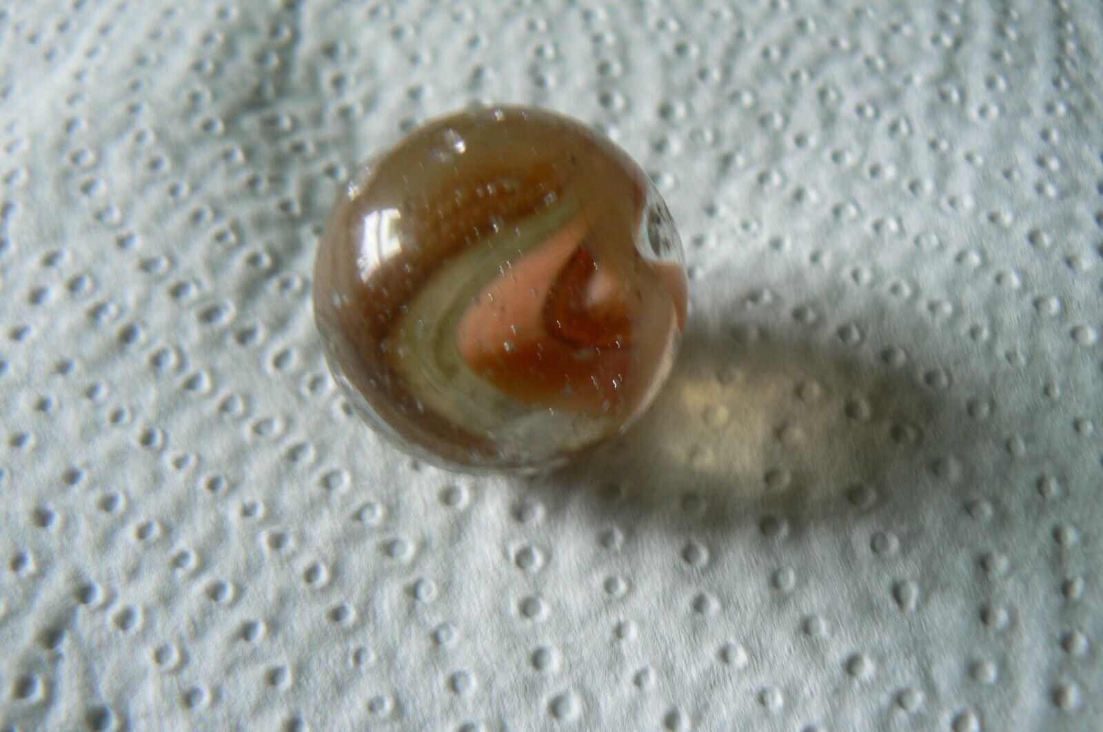 8 DUGUP 1800s TO 1900s TOY MARBLE ONE 1 '' YELLOW TWO .75" TWO CAT EYES & 3 MORE