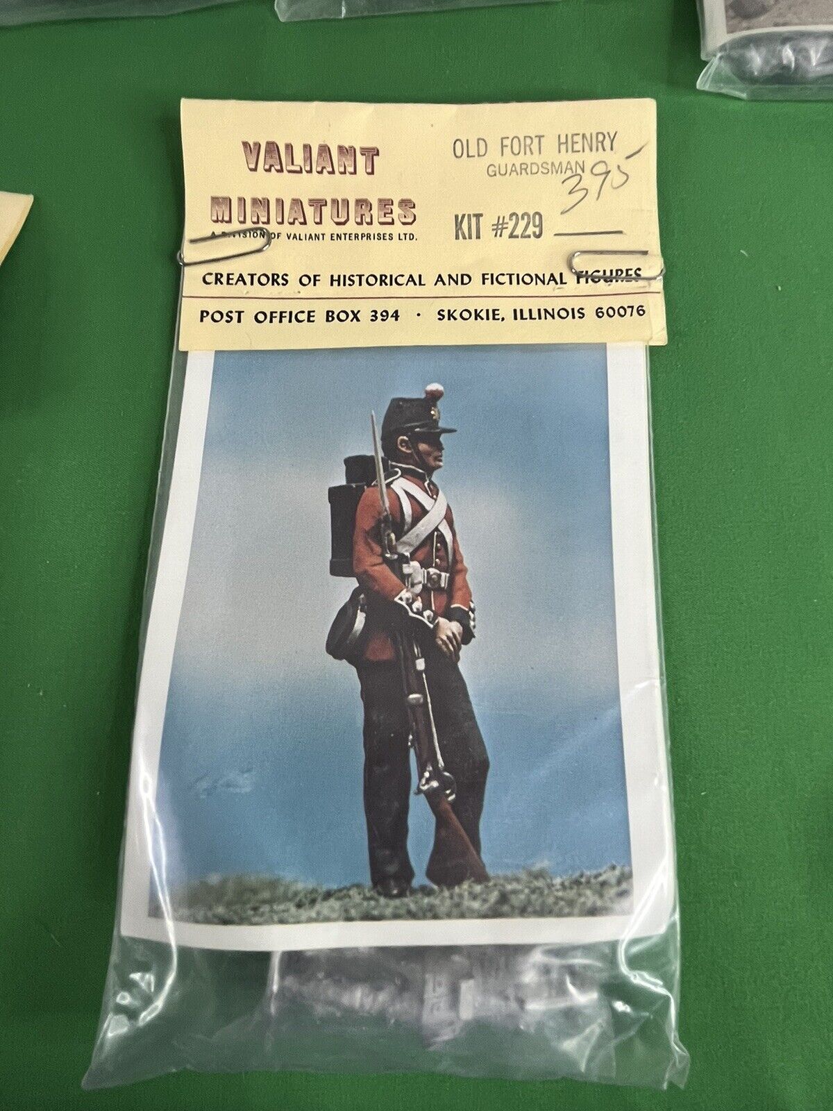 Lot 10 Valiant Miniatures 1800's 1900's Soldiers, Austrian, Fort Henry, Infantry