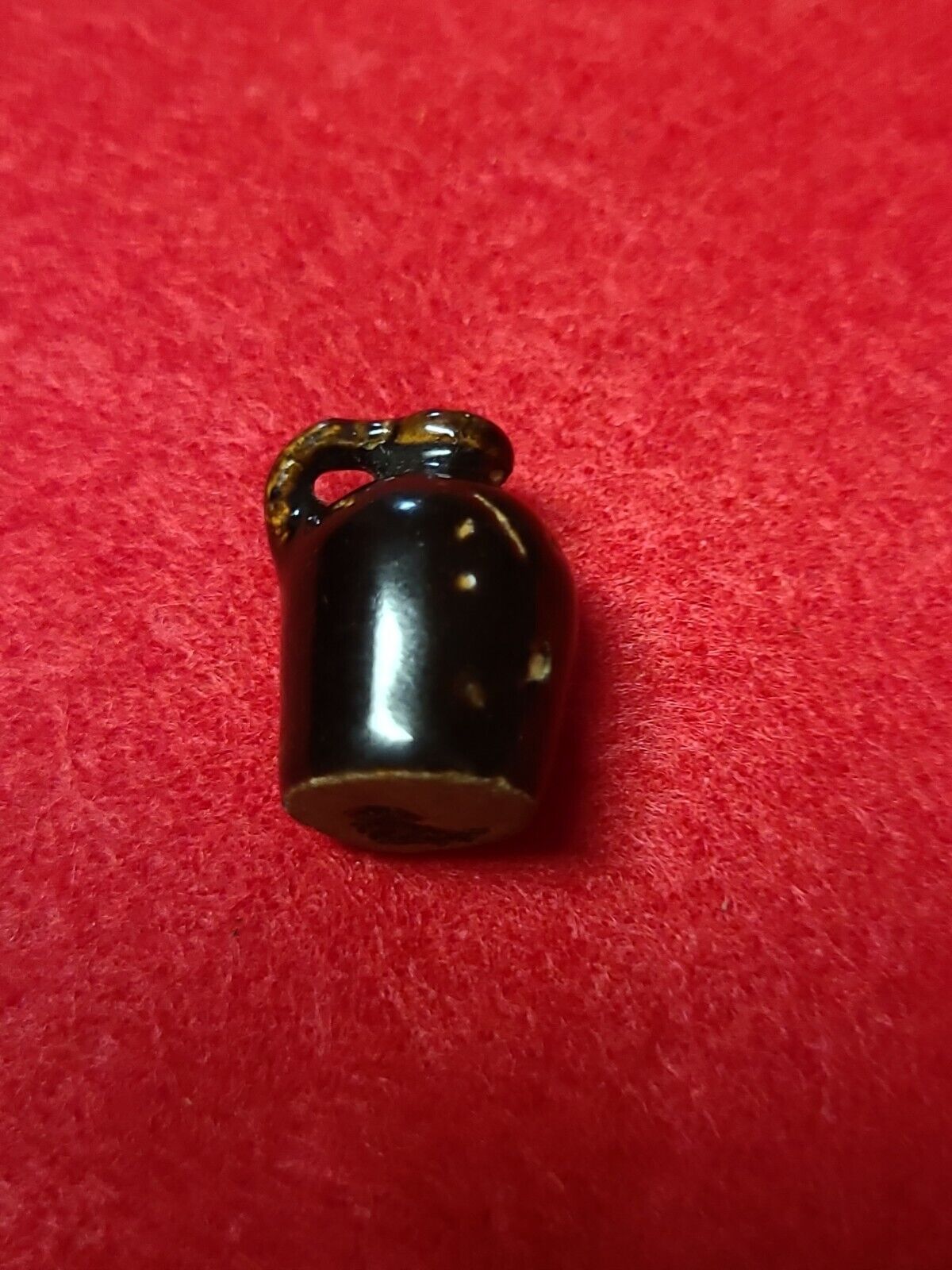 Set Of 4 1800's 3/4" To 1 3/4" Toy Jugs From Akron Toy Company