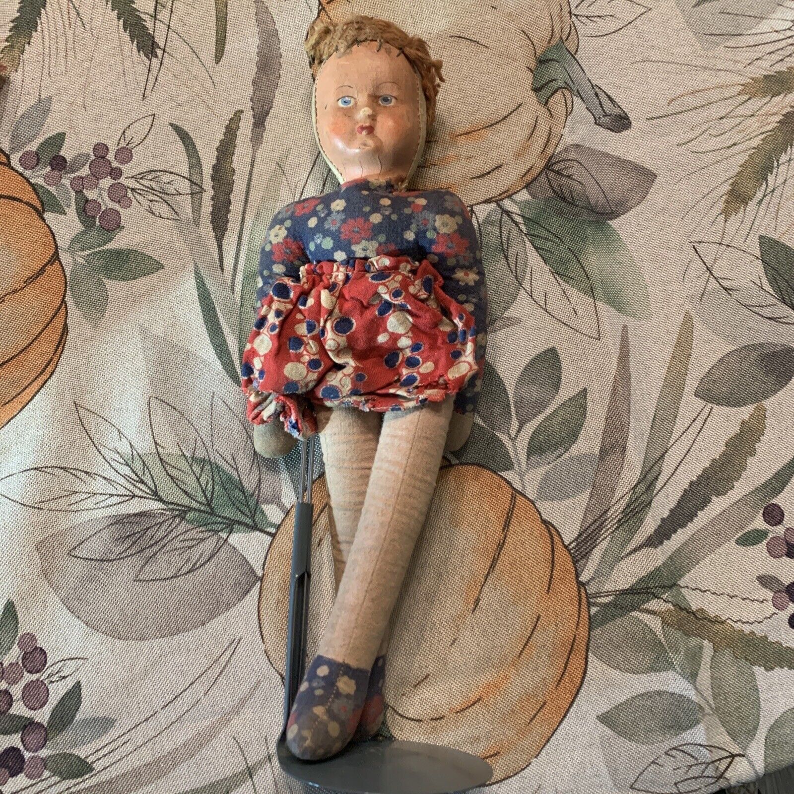 Creepy Vintage Early 1900s Sawdust Doll