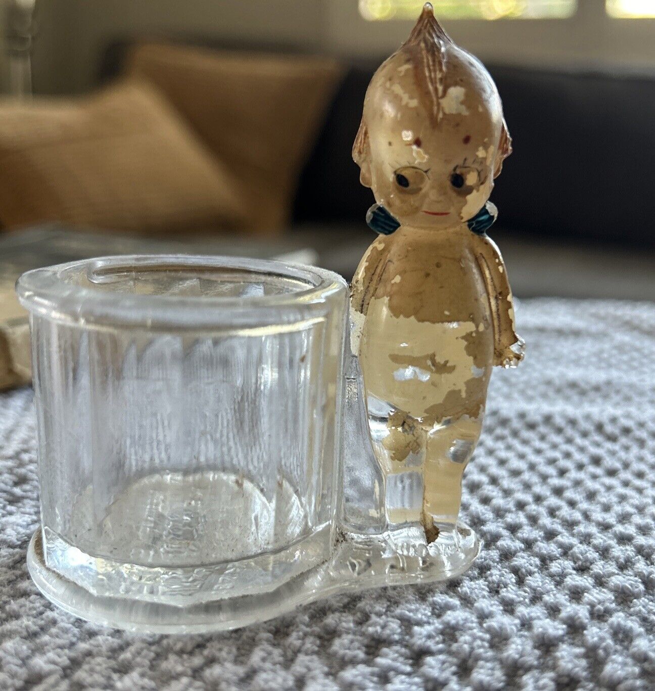 Antique 1900’s Kewpie Doll Toothpick Holder Geo Borgfeldt Co N.Y. Serial No 2862