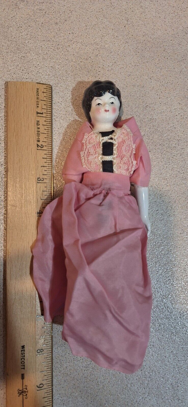 Vintage 1900s Germany German China Doll Head Porcelain