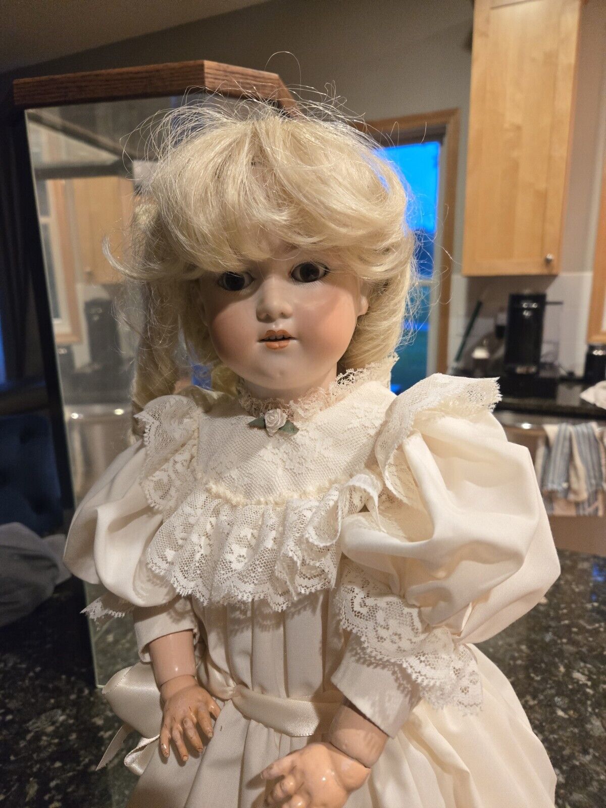 Early 1900s George Borgfeldt "Dolly Face doll" 24in In pristine