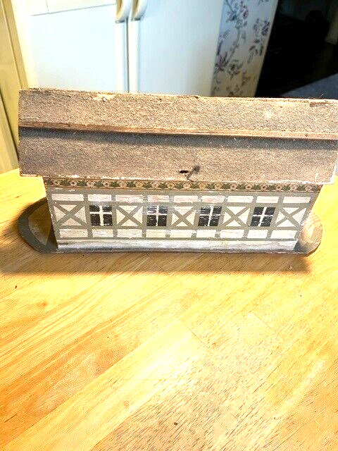 LATE 1800S EARLY 1900S LARGE SIZE NOAH'S ARK WITH 11 ANIMALS MADE IN GERMANY
